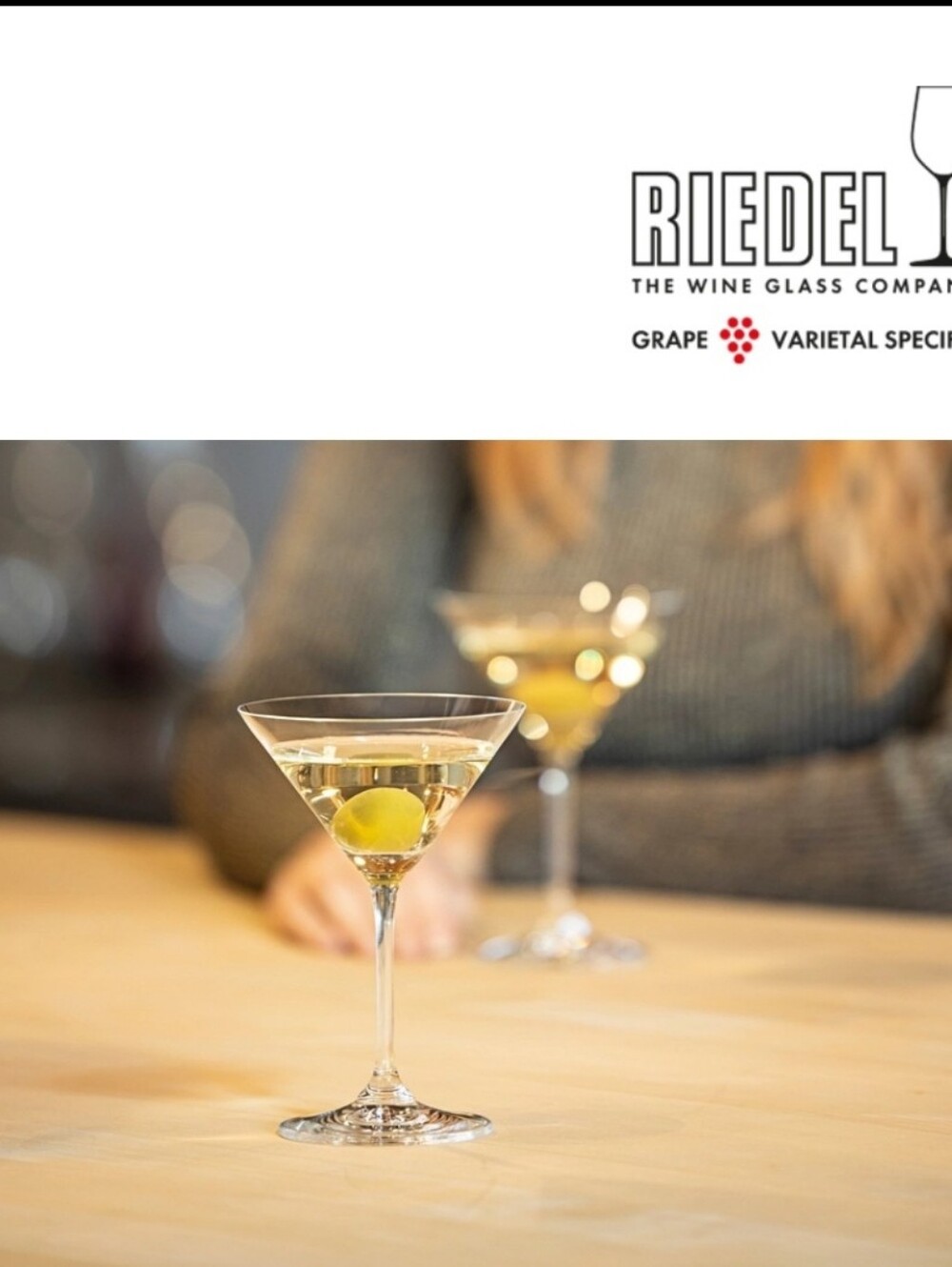 Riedel Martini Glasses - Set of 6